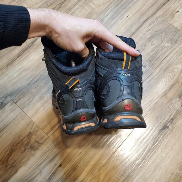 Salomon Comet 3D GTX Goretex Hiking Boots Black Size 11.5 US Mens - Picture 4 of 8